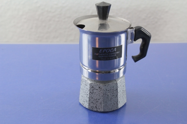 Espressokocher für 1 Tasse Edelstahl