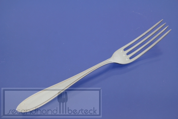 WMF 1600 Eichenlaub Dessertgabel 18,1 cm versilbert