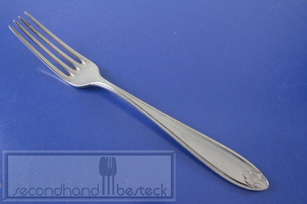 WMF 1600 Eichenlaub Speisegabel versilbert Note 3