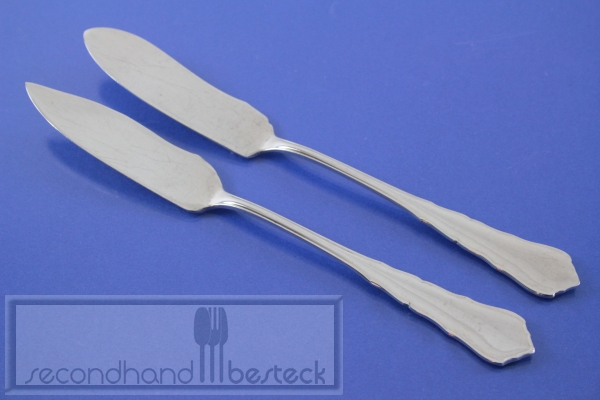 WMF 2100 Chippendale Butter- und Käsemesser versilbert