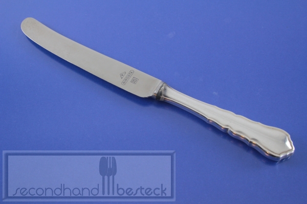 WMF 2100 Chippendale Speisemesser 25,5 cm versilbert