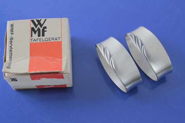 WMF Rom 2 Serviettenringe versilbert