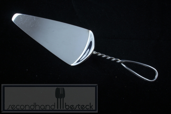 WMF Tortenheber mit gedrehtem Griff versilbert