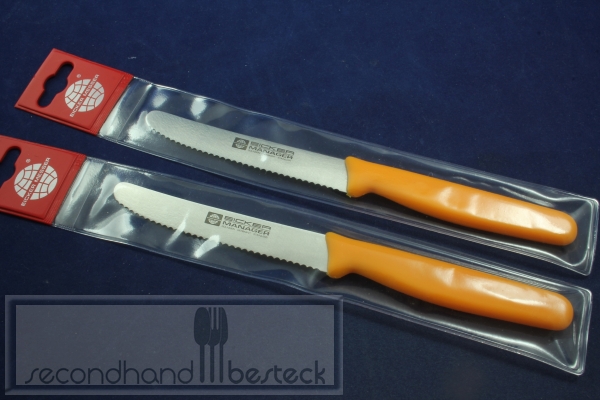 Eicker 2 x Brötchenmesser Frühstücksmesser Solingen