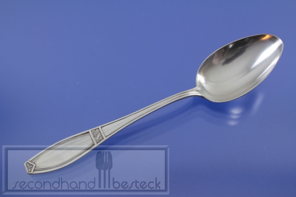 Wellner Jugendstil Speiselöffel Löffel versilbert