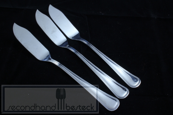 Guy Degrenne 3 Fischmesser Edelstahl 18/10 France