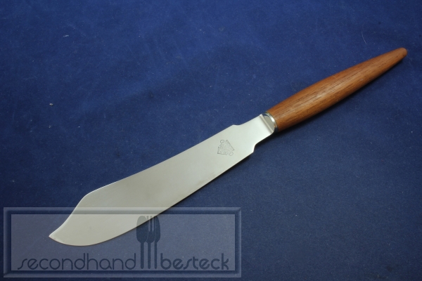 Tortenmesser mit Holzgriff 60er Jahre Solingen