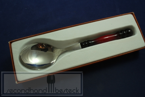 Rastal Besteck Servierlöffel orange/ schwarz OVP