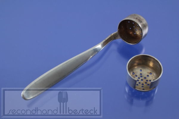 Teesieb Teesieblöffel Teeeilöffel  Neumann versilbert