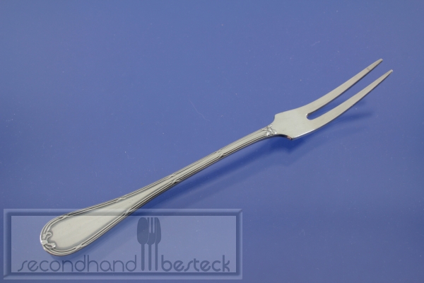 Christofle Kreuzband Fleischgabel 17,0 cm versilbert
