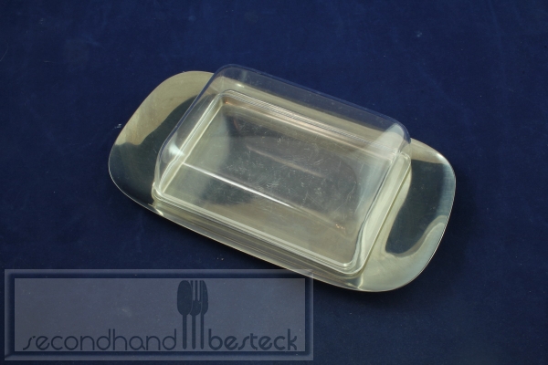 Wilkens Butterdose Edelstahl + Kunststoff