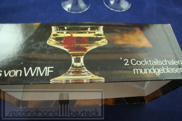 WMF 2 Cocktailschalen mundgeblasen