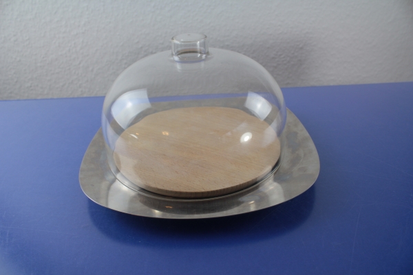 WMF Käseglocke Käseplatte Cromargan