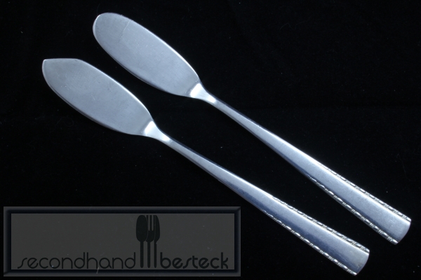 Buttermesser + Käsemesser 15,7 cm versilbert