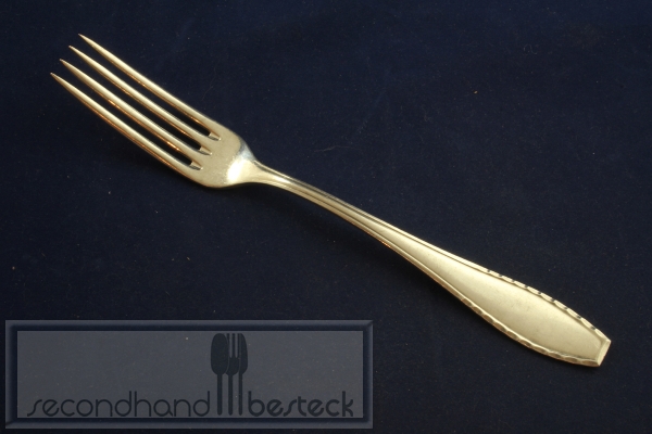 OKA 115 Art Deco Speisegabel versilbert