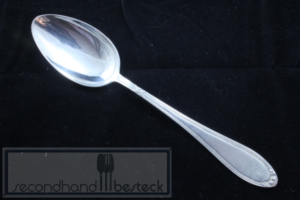 OKA 119 Kreuzband Rose Speiselöffel 21,5 cm versilbert