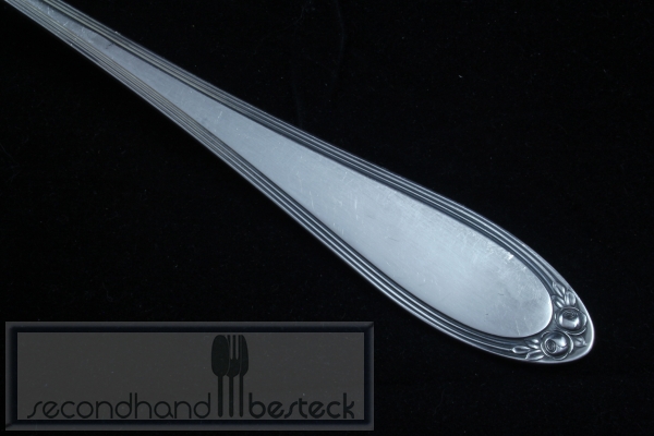 OKA 119 Kreuzband Rose Suppenkelle versilbert