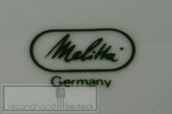 Melitta Jeverland blaue Streifen Sauciere