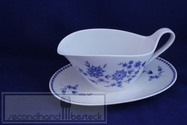 Seltmann Weiden Bayerisch blau Isolde Sauciere