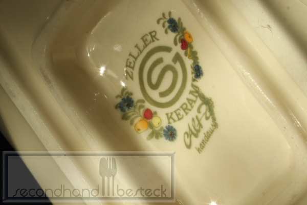 Zeller Keramik Sauciere "Alt-Zell" handgemalt