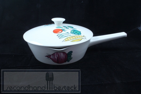 Villeroy & Boch Primabella Topf / Kasserolle mit Deckel Porzellan