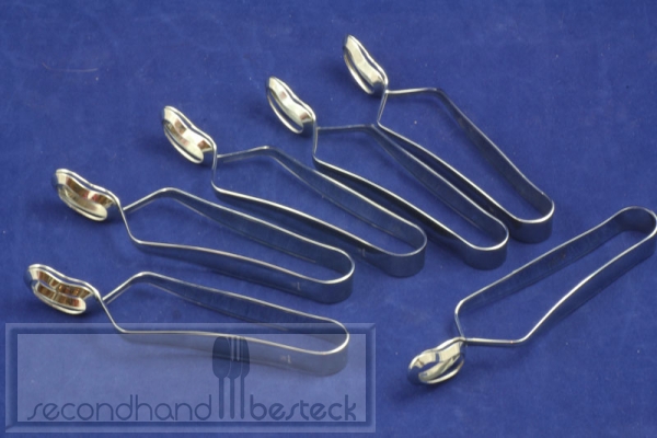 Grasoli Schneckenzangen 6 Stück Edelstahl