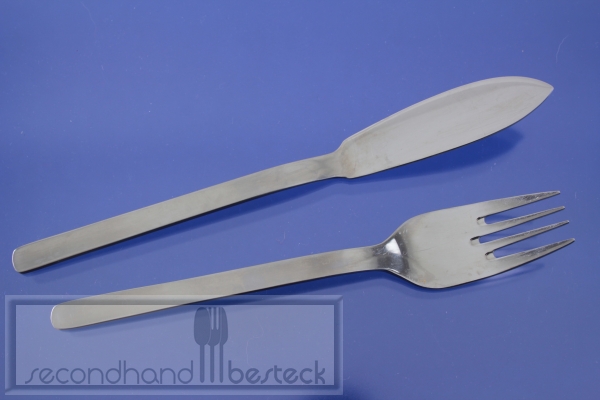 WMF Scala Fischbesteck für 6 Personen Cromargan