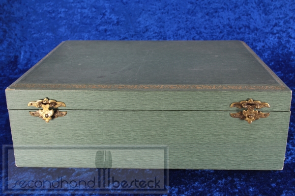 WMF Jugendstil 042 Ähren Besteck für 12 Personen 36 Teile mit Monogramm CS oder SC versilbert