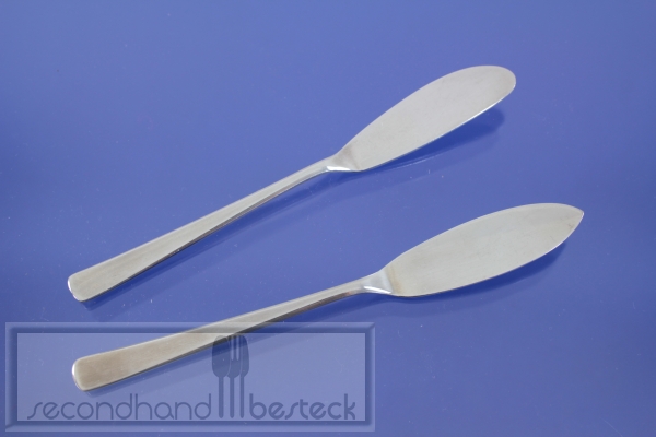 Wilkens Martin Finnland Buttermesser + Käsemesser versilbert