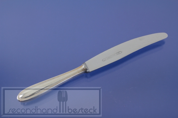 Wellner 283 Regina Perlrand Speisemesser Messer versilbert