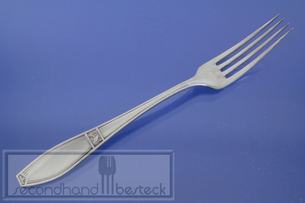 Wellner Jugendstil Speisegabel Gabel versilbert