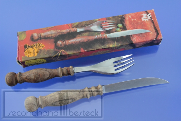 WMF Burgund Steakbesteck für 1 Person 2 Teile