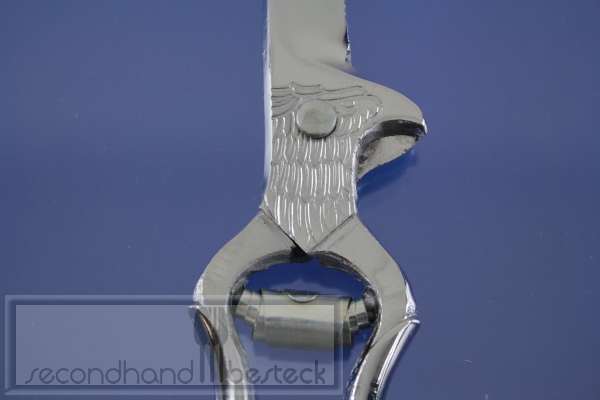 Geflügelschere Adler verchromt