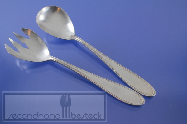 WMF 500 Perlrand Salatbesteck versilbert