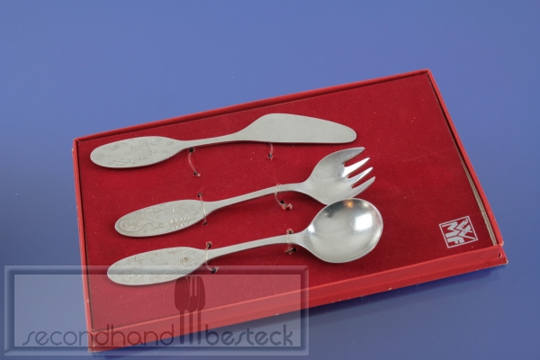 WMF Kinderbesteck Märchenbesteck Siegfried Möller versilbert