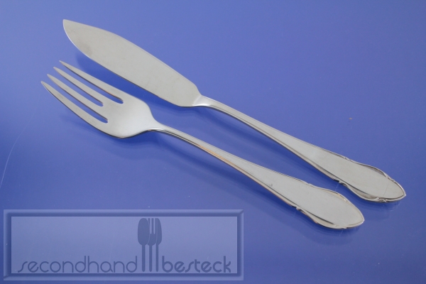 WMF 2900 Fischbesteck für 4 Personen 8 Teile versilbert