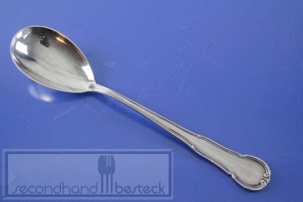 WMF 3200 Barock Kompottlöffel 19,7 cm versilbert Note 2-3