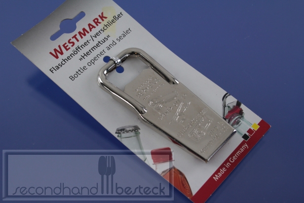 Westmark Monopol Hermetus Flaschenöffner und Flaschenverschließer OVP