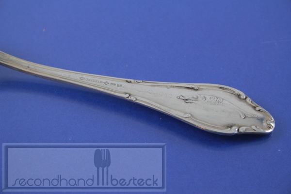 Wellner 398 Mozart 5 Fischmesser versilbert