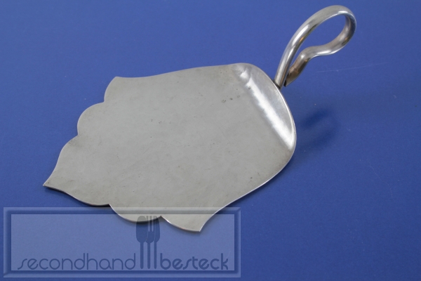 Patetenheber Törtchenheber mit Hammerschlag Dekor versilbert