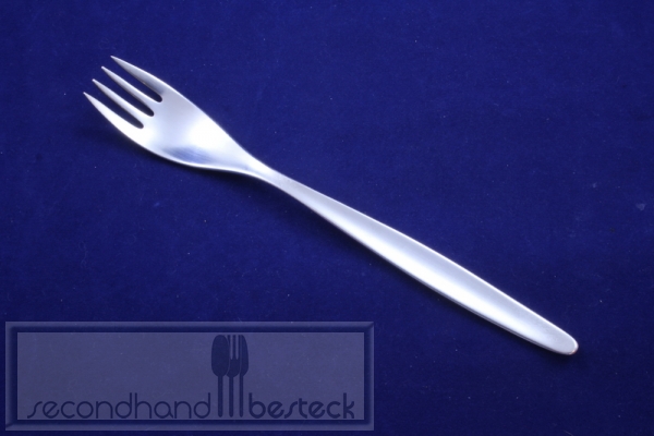 WMF Stockholm Dessertgabel 17,7 cm versilbert