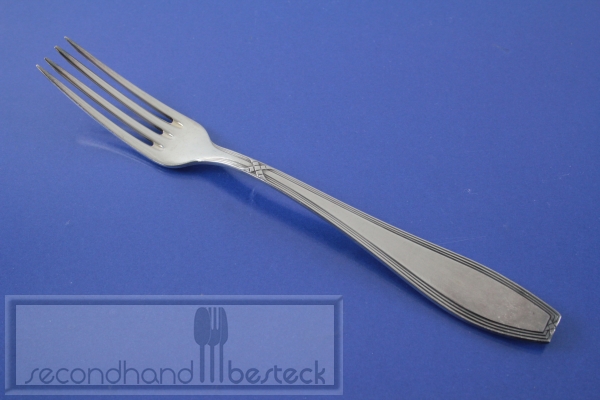 OKA 108 Kreuzband Dessertgabel Gabel 18,1 cm versilbert