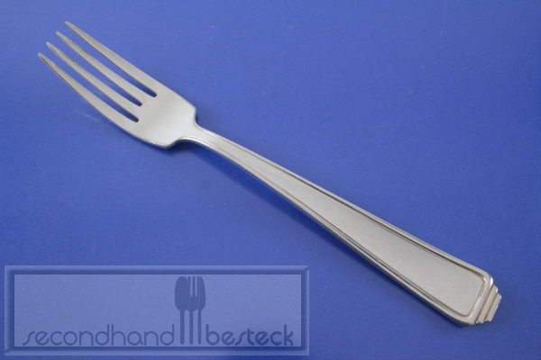 Wellner Art Deco Speisegabel versilbert