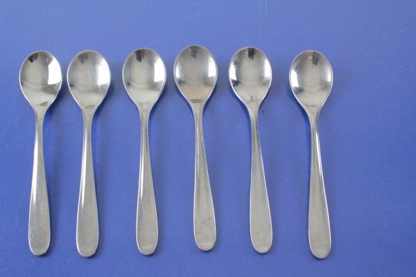 WMF Tischfein 6 Eierlöffel Edelstahl