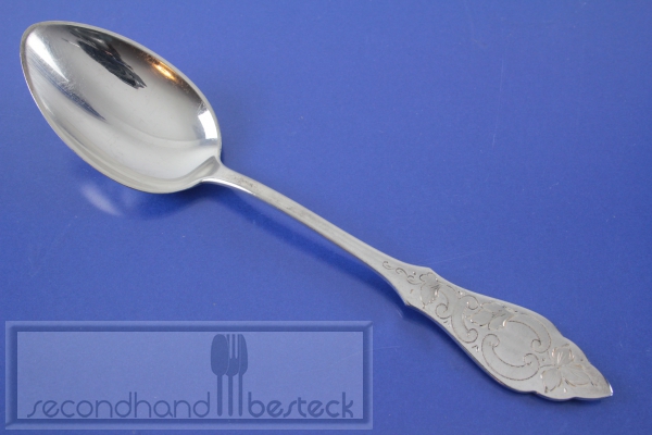 Hanseat Ostfriesen Muster Speiselöffel Löffel 21,0 cm versilbert