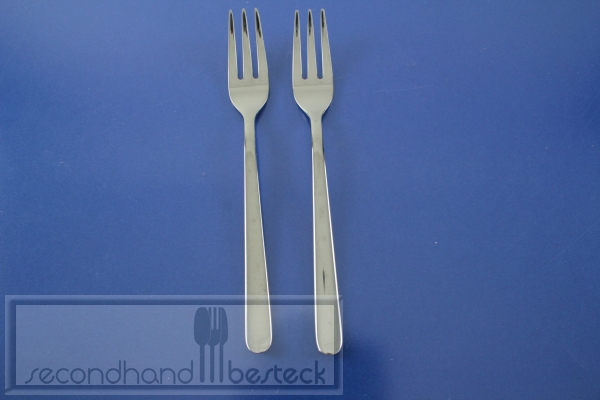 WMF 2 Kuchengabeln Cromargan protect