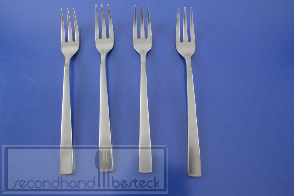 WMF 4 Kuchengabeln Cromargan protect