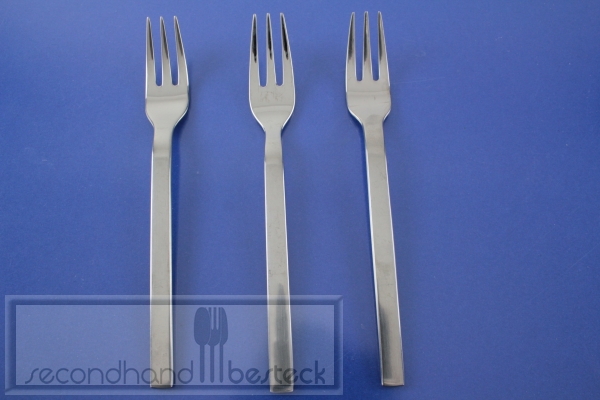 WMF 3 Kuchengabeln Cromargan protect