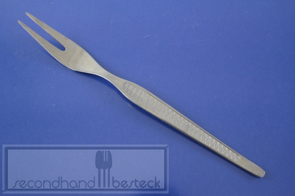 ABS DDR Besteck Fleischgabel Linsenmuster 18/10 Edelstahl