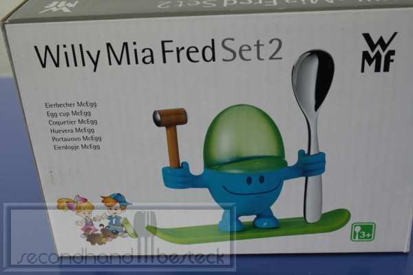 WMF Willy Mia Fred Eierbecher Mc Egg OVP